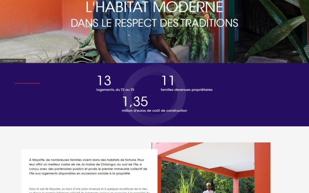 Mayotte : l’habitat moderne dans le respect des traditions